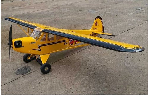 SEAGULL SEA74N PIPER J-3 CUB 88.2"ARF  20CC (YELLOW/BLACK)KIT