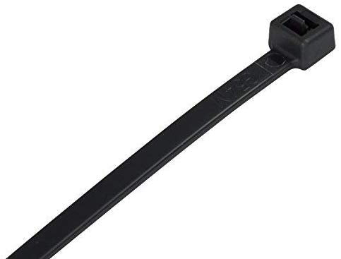 CABLE TIE BLACK 200MM X 3.6MM-PACK OF 10