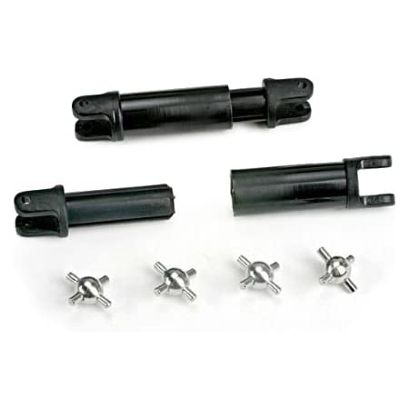 Traxxas 1951 Half Shafts, Long Truck (external-splined (2) & internal-splined (1) metal U-joints (3)