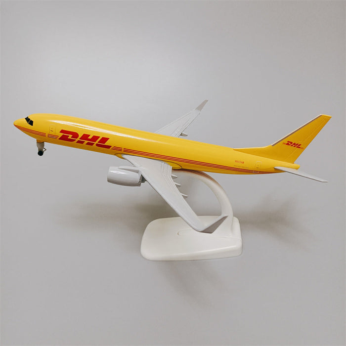 Airplane Diecast Metal Dhl B737 20Cm