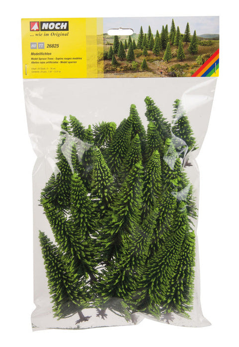 Noch  26825 Model Spruce Trees  Ho Scale