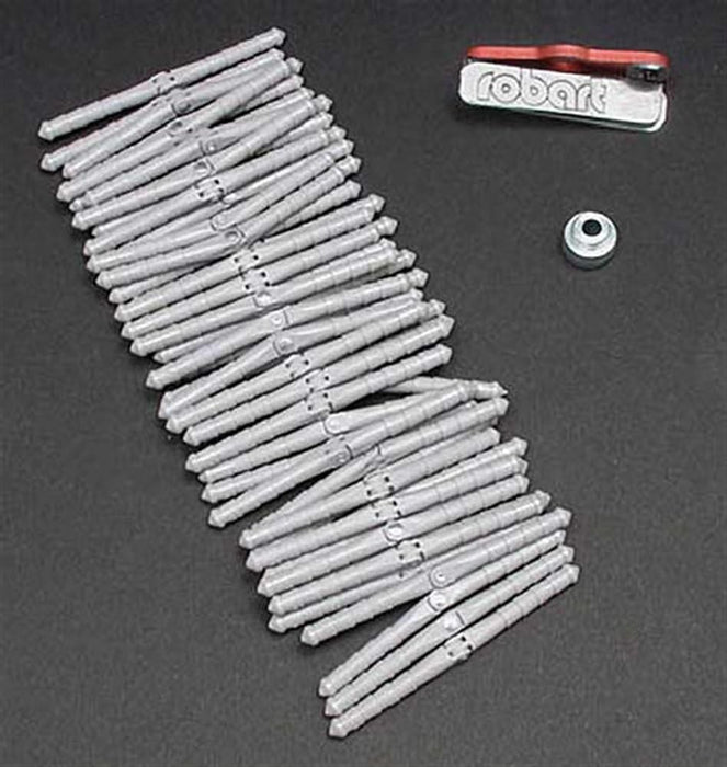 Robart 3/16"Steel Pin Super Hinge Point (50) W/Drill Jig ROB312