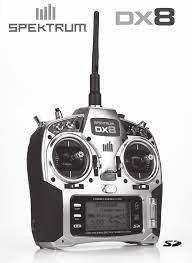 SPEKTRUM TRANSMITTER DX8 WITH RECEIVER - QUALITY PREOWNED