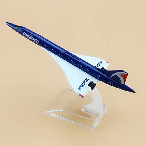 Airplane Diecast Pepsi  Concorde 16Cm
