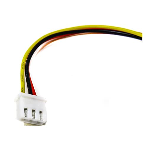 3 Pin JST XH 2.54mm Pitch Plug and Socket with Cable – 1 Pc.