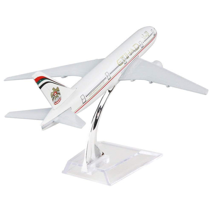 AIRPLANE DIECAST ETIHAD BOEING B777 16CM MODEL