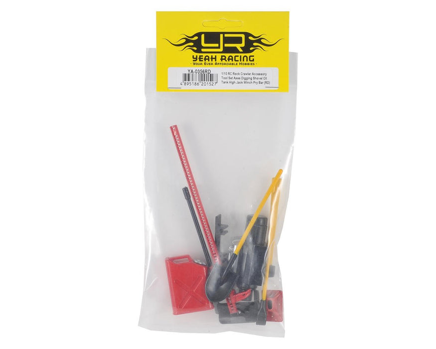 Yeah Racing 6-Piece Scale Tool Set (Red) Yeaya0356rd