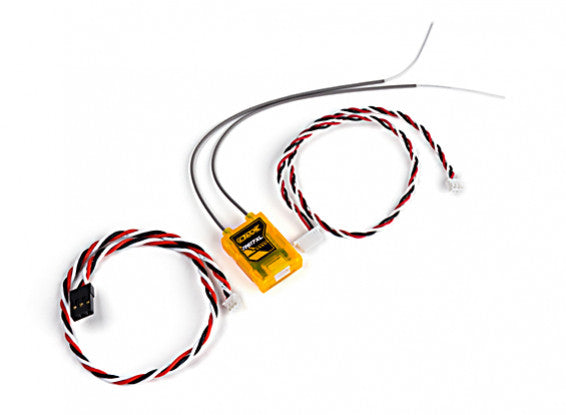 Orange Rx R617Xl Cppm Dsm2/Dsmx Compatible 6Channel Receiver