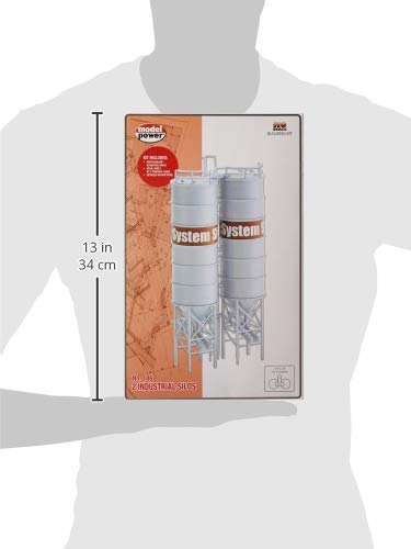 Ho Scale Industrial Silos#490-186