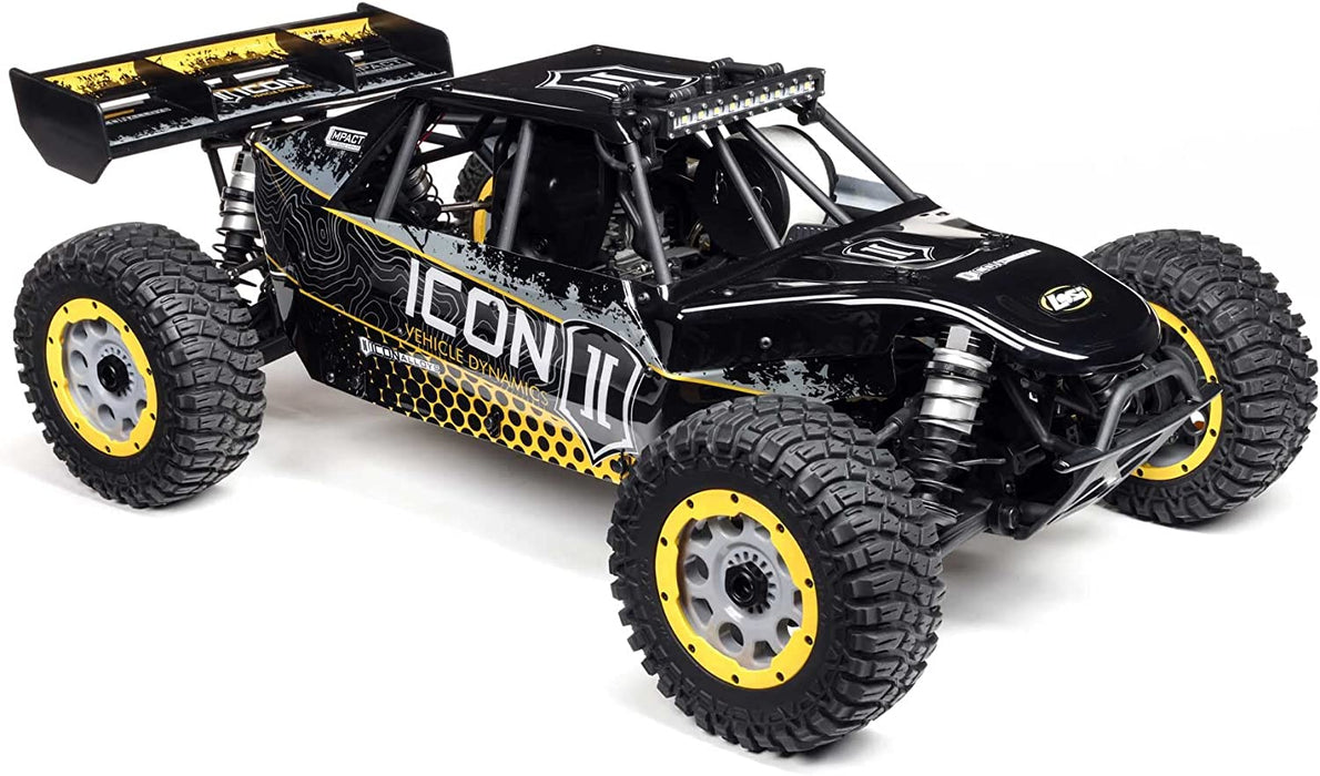 Losi 1:5 Scale Dbxl 2.0 4Wd Gas Buggy Rtr (Icon) W/Spektrum Slt3 2.4Ghz Radio (Los05008T1) BLACK
