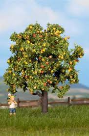 NOCH 21560 APPLE TREE WITH FRUITS HO SCALE