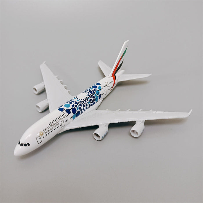 Airplane Diecast Expo 2020 Dubaiuae Dubai Airbus 380 A380 16Cm