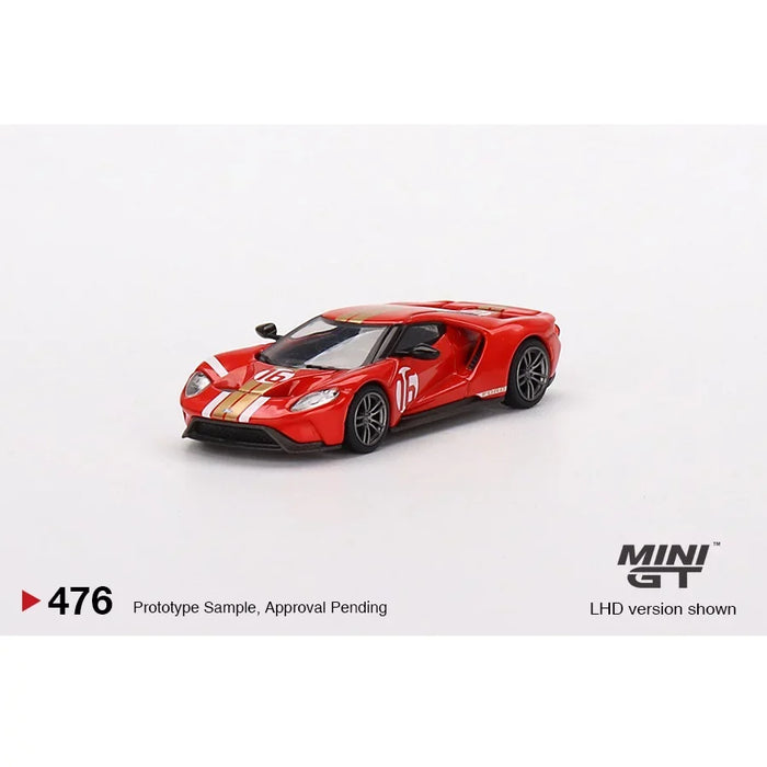 MINI GT Ford GT Alan Mann Heritage Edition 1:64 Scale Diecast Car