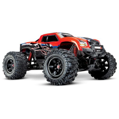 Traxxas X-Maxx 8S 4WD Brushless RTR Monster Truck (Redx) W/2.4Ghz Tqi Radio & TSM 77086-4