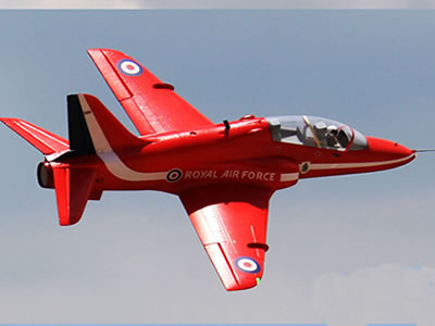 Freewing 6S Hawk T1 Red Arrow 70mm EDF Jet PNP Rc Airplane