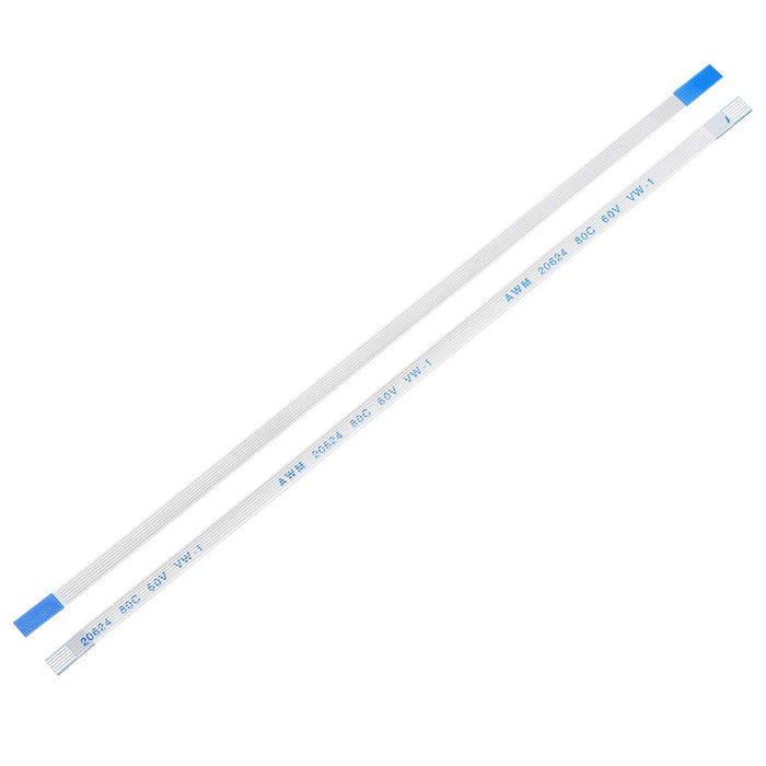 0.5Mm Pitch 6 Pin 200Mm FPC A-Type Ribbon Flexible Flat Cable