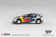 Imported Mini GT #1074 Ford Puma Rally1 M-Sport WRT Die-Cast Car