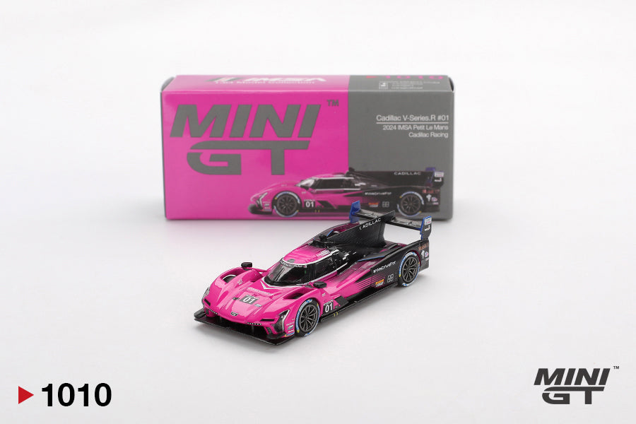 Imported Mini GT #1010 Cadillac V-Series.R IMSA Petit Le Mans Die-Cast Car