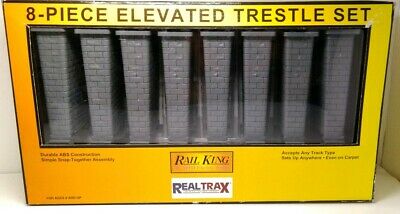 Realtrax 8 Piece Elevated Trestle Set 40-1034