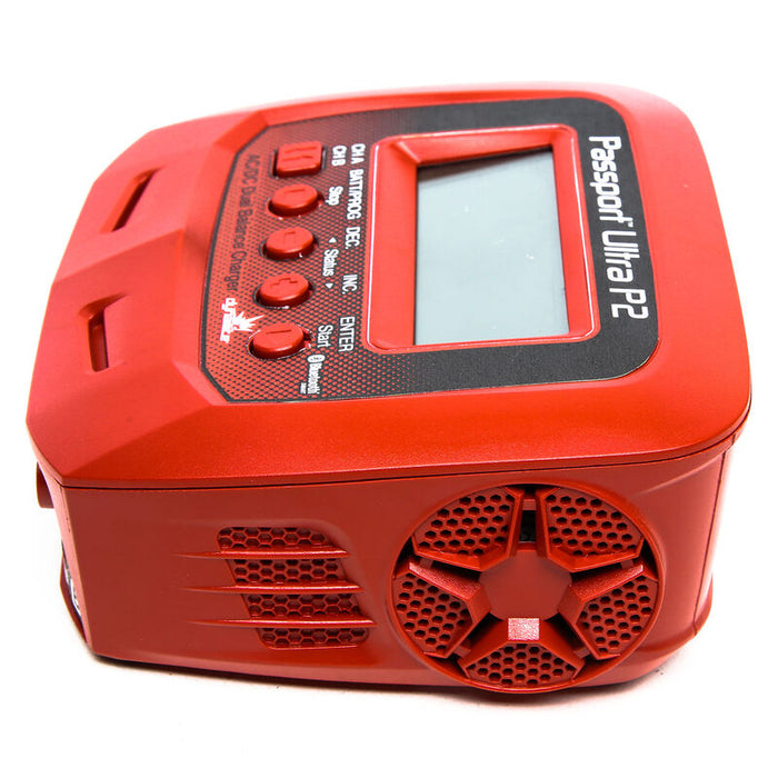 Dynamite Dync3016 Lipo Battery Charger Passport P2 Ac/Dc 2-Port Multicharger With Bluetooth Connectivity