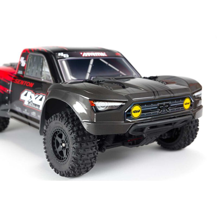 Arrma Ara4203V3T1 Senton 4X4 V3 Mega 550 Brushed Short Course 1/10 Rc Truck Rtr Red