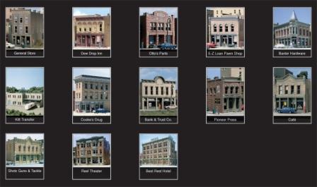 TOWN AND FACTORY BUILDING SET
