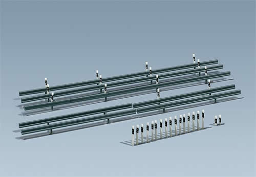 Faller 180535 Crash Barrier Ho Scale