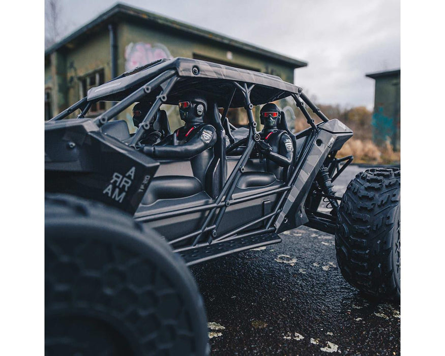 Arrma Fireteam 6S Blx 4Wd Brushless 1/7 Speed Assault Vehicle (Black Camo) W/Slt3 2.4Ghz Radio