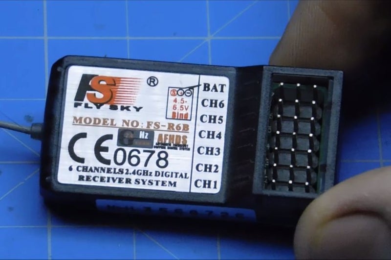 Fly Sky FSCT 6B Receiver FSR 6B