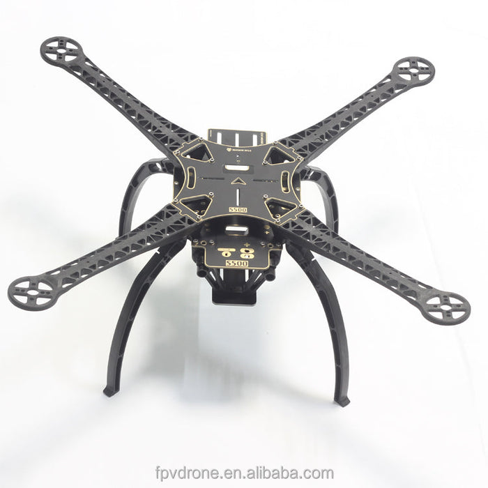 S500 Multi Rotor Air PCB Frame w/ High Landing Gear for FPV Quad-Copter