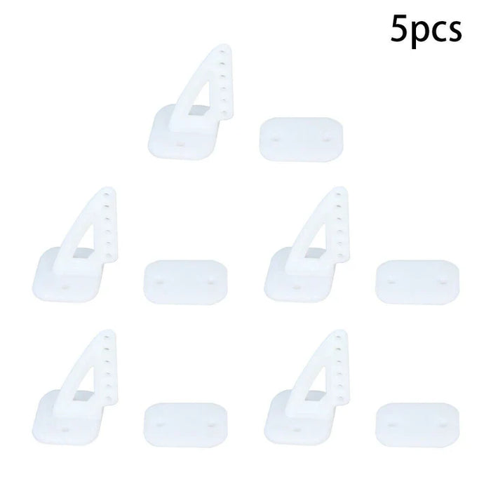 Control Horn (POM) 06 Holes - 20X27mm (Pack Of 5) White