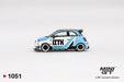Imported Mini GT LB-WORKS x Abas Works Abarth 595 IZTK Die-Cast Car