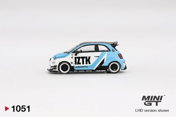 Imported Mini GT LB-WORKS x Abas Works Abarth 595 IZTK Die-Cast Car