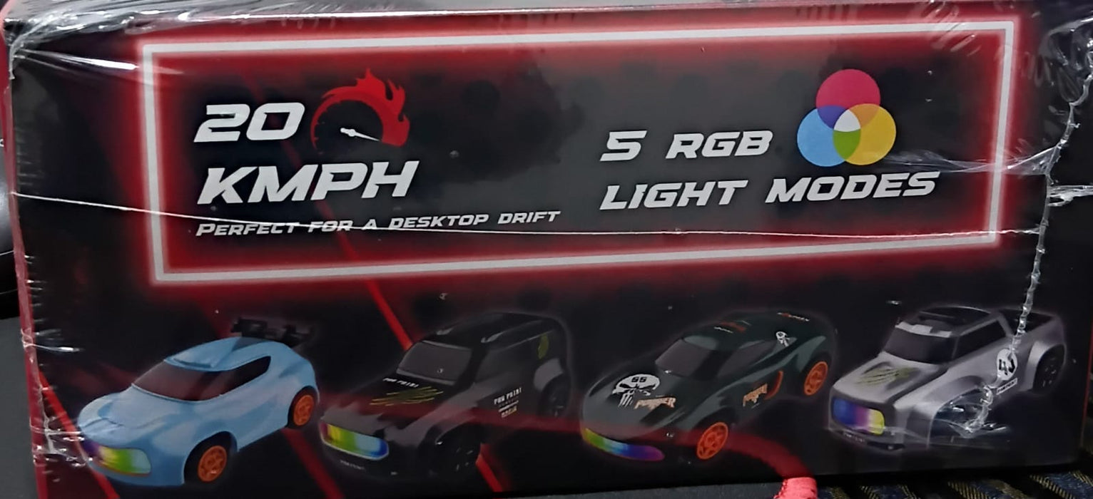 L.O.T DASH 1:64 MICRO DESKTOP DRIFTER CAR (BLUE) INTERCHANGEABLE WHEEL SLEEVES