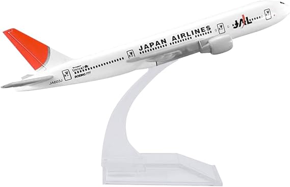 Airplane Diecast Metal JAL B777 16CM MODEL