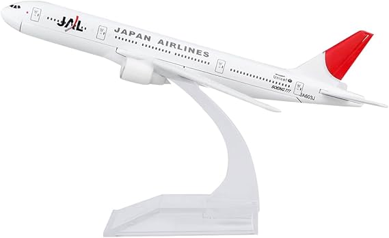 Airplane Diecast Metal JAL B777 16CM MODEL