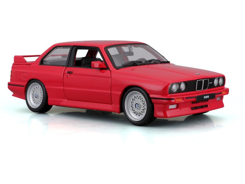 BBURAGO 1988 BMW 3 SERIES M3 1/24 DIECAST 18-91100RED