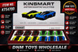 Kinsmart Aston Martin Valkyrie Die-Cast Model Car Display Set (12 PCS Assorted Colors) Ð 1:38 Scale Pull Back Collection