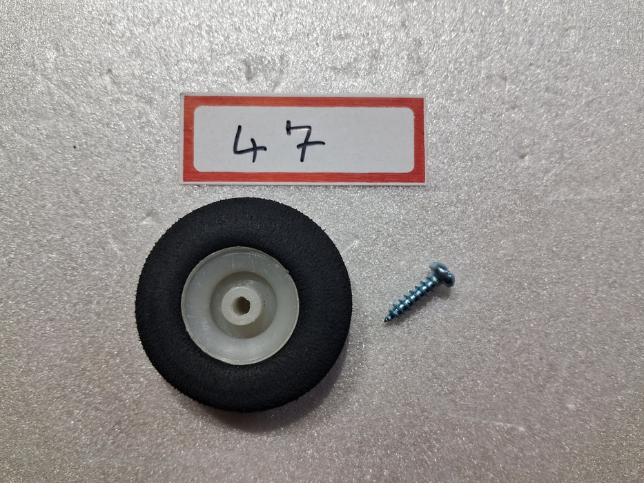 AIRPLANE FOAM WHEEL 33MM