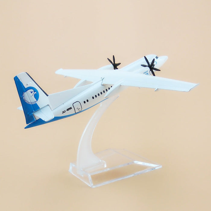 Airplane Diecast Mangolia Fokker 50 16Cm