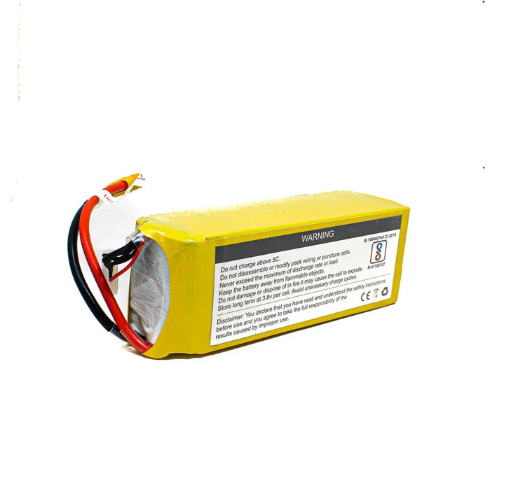 Lemon 10000mAh 6S 25C/50C Lithium Polymer Battery Pack