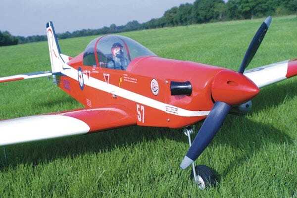 SEAGULL SEA401 PILATUS PC9 63" ARF 10CC RED&WHITE KIT