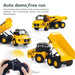 Huina 1553 1:16 Scale RC Articulated Dump Truck – Die-Cast Metal Alloy Construction Vehicle