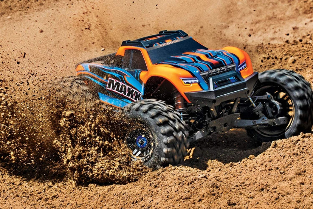 Traxxas Maxx Brushless 1/10 Scale 4Wd Monster Truck - Orange(89076-4)