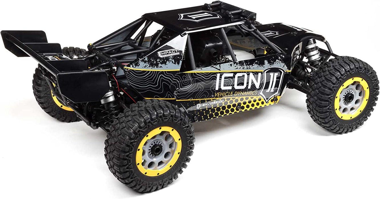 Losi 1:5 Scale Dbxl 2.0 4Wd Gas Buggy Rtr (Icon) W/Spektrum Slt3 2.4Ghz Radio (Los05008T1) BLACK