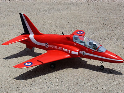Freewing 6S Hawk T1 Red Arrow 70mm EDF Jet PNP Rc Airplane