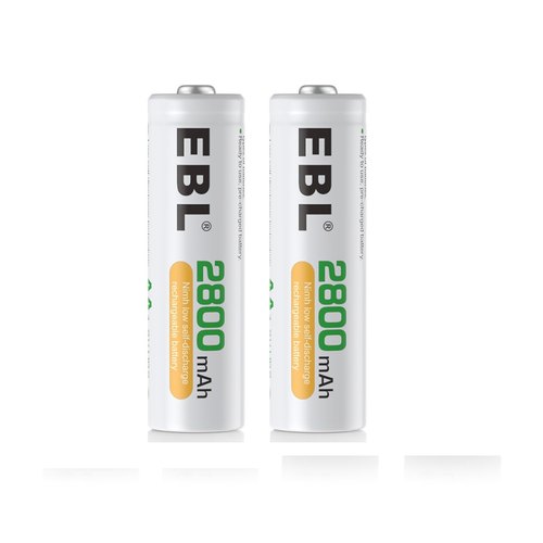 Aa Ebl Rechargeble Nimh Battery 2800Mah