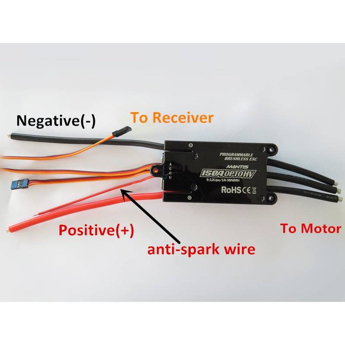 JP Hobby Mantis 150A HV ESC 6-12S OPTO