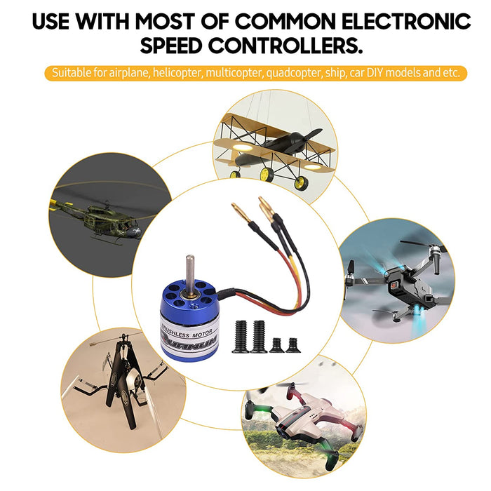 Dys D2225-15 1600Kv Bldc Motor