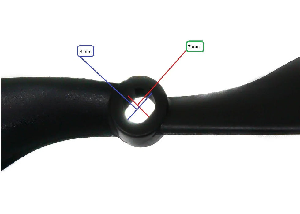 Propellers 1045(10X4.5)Black 1CW+1CCW-1pair- Premium Quality